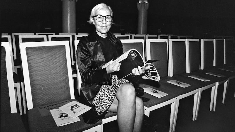 Vogue editor Polly Mellen.
