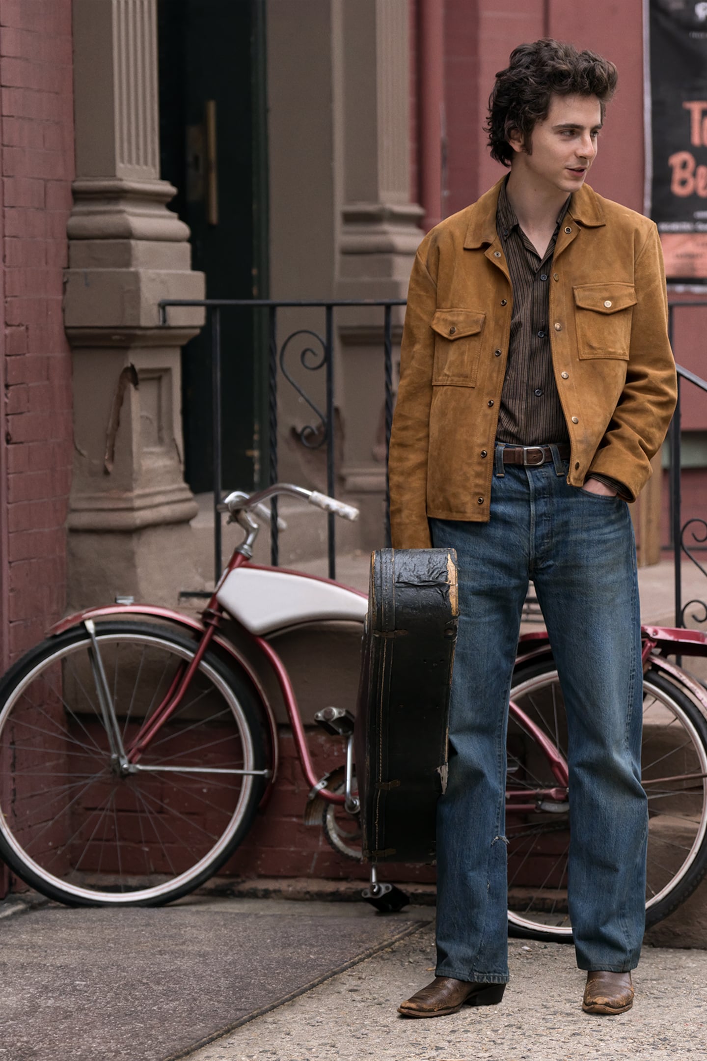 Timothée Chalamet in "A Complete Unknown"