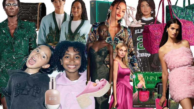 Fashion and beauty brands are rushing to put out collaborations with "Wicked."